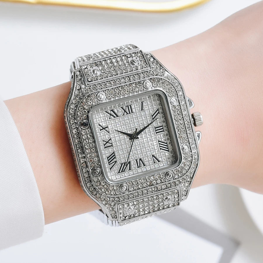 Luxury Moissanite Iced Out Watches