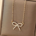 Bow Pendant Necklace