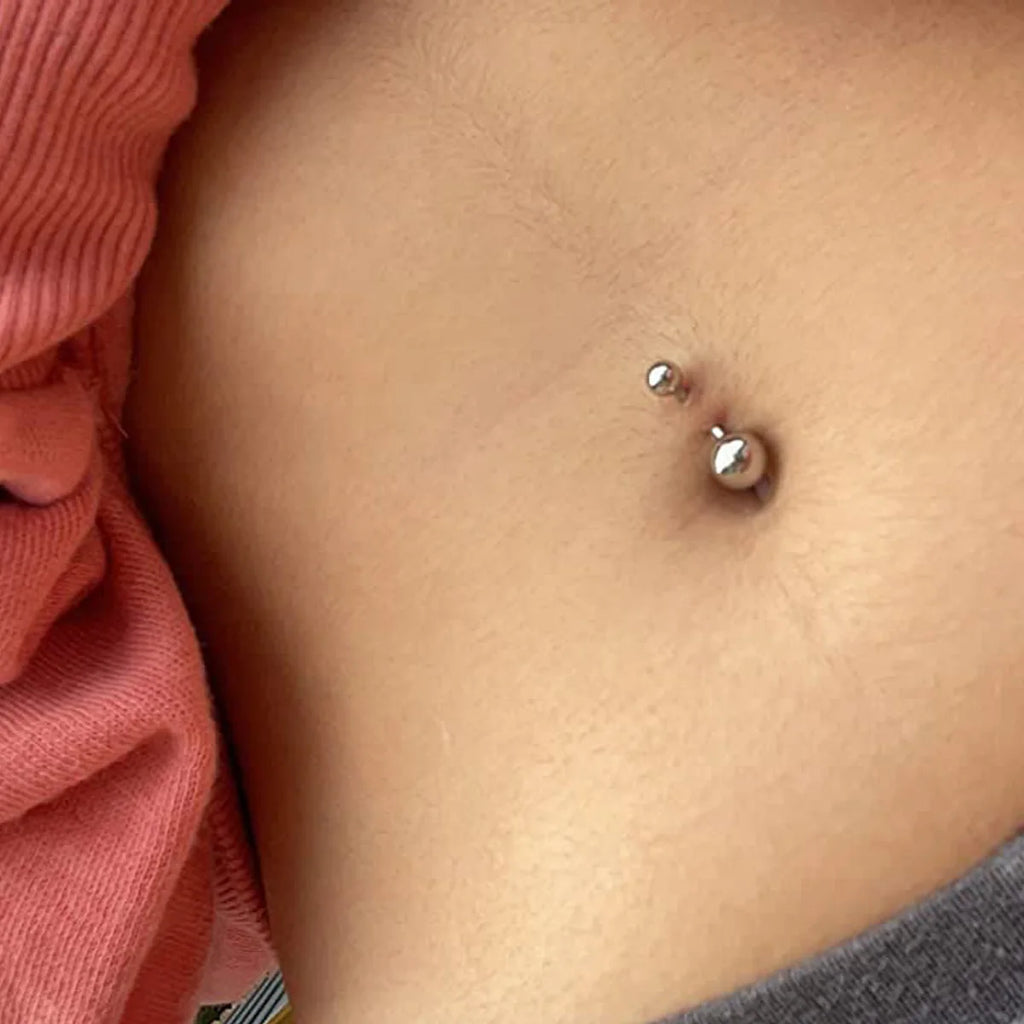 Surgical Steel Curved Barbell Set