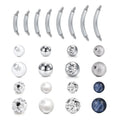 Surgical Steel Curved Barbell Set