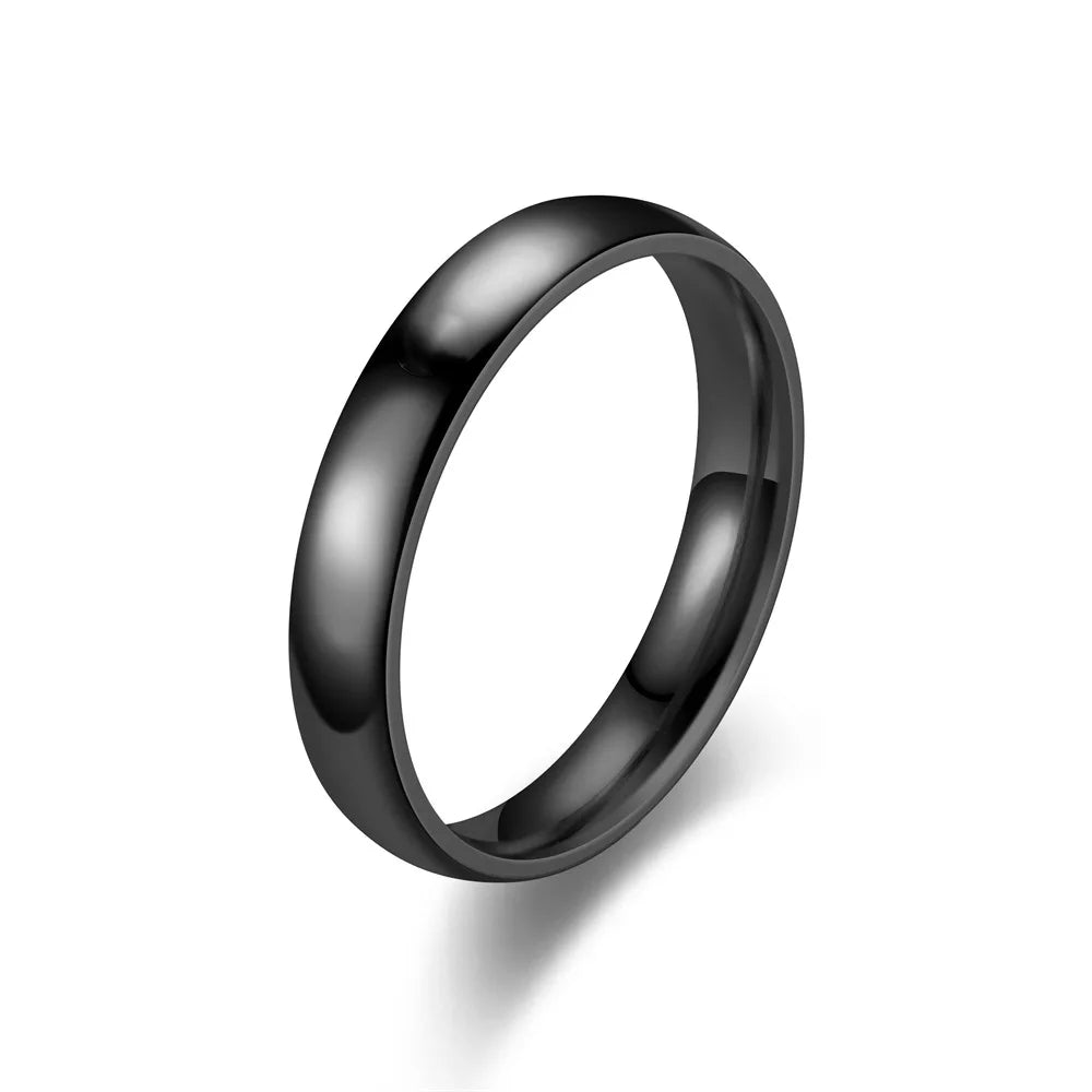 Stainless Steel Band Ring