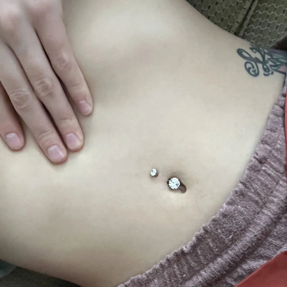 Surgical Steel Curved Barbell Set