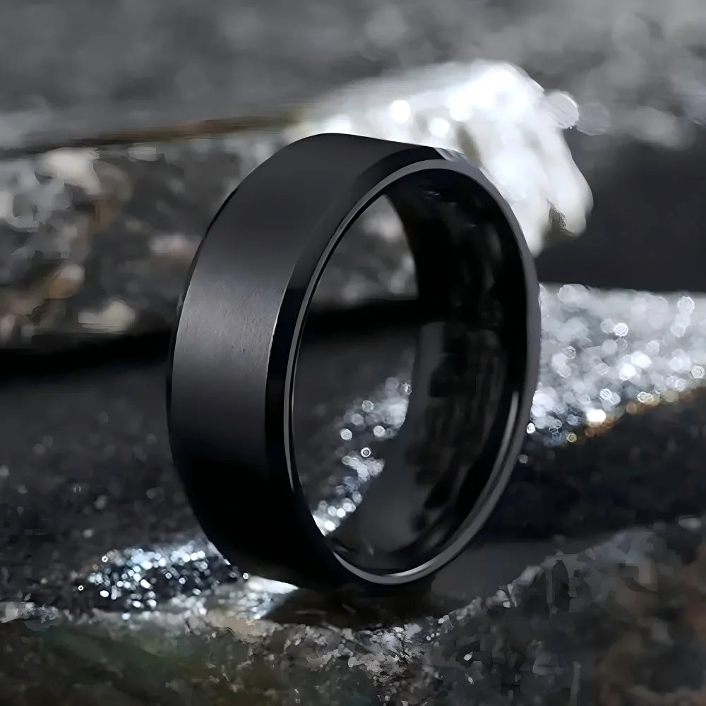 Stainless Steel Band Ring