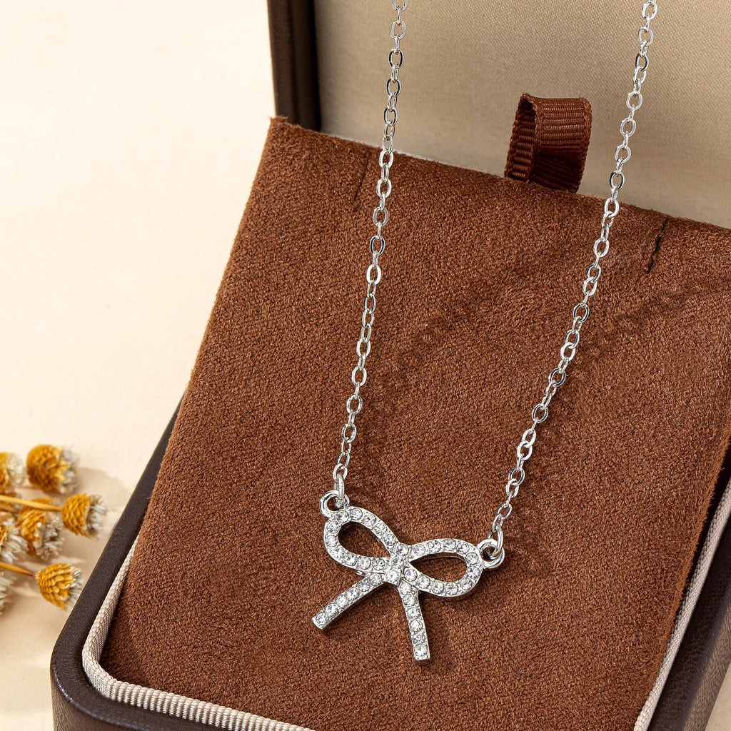Bow Pendant Necklace