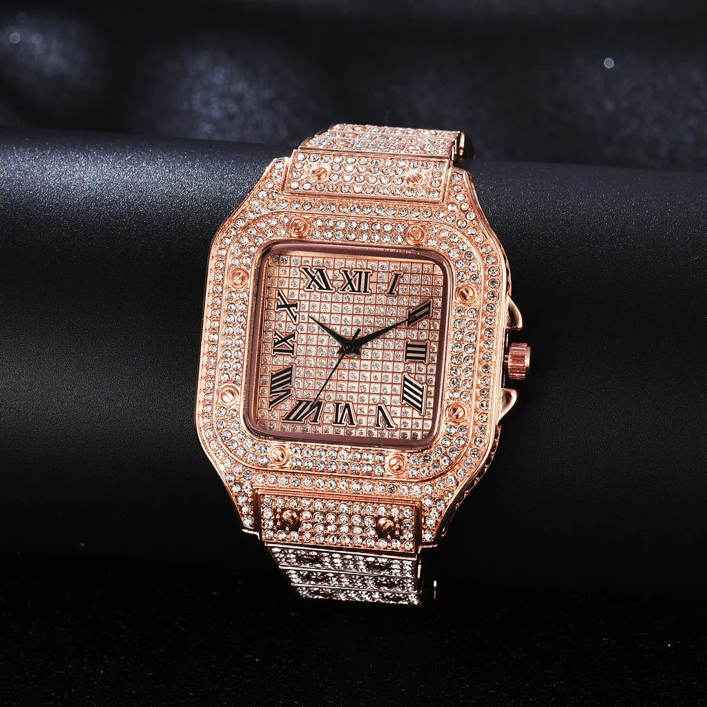 Luxury Moissanite Iced Out Watches