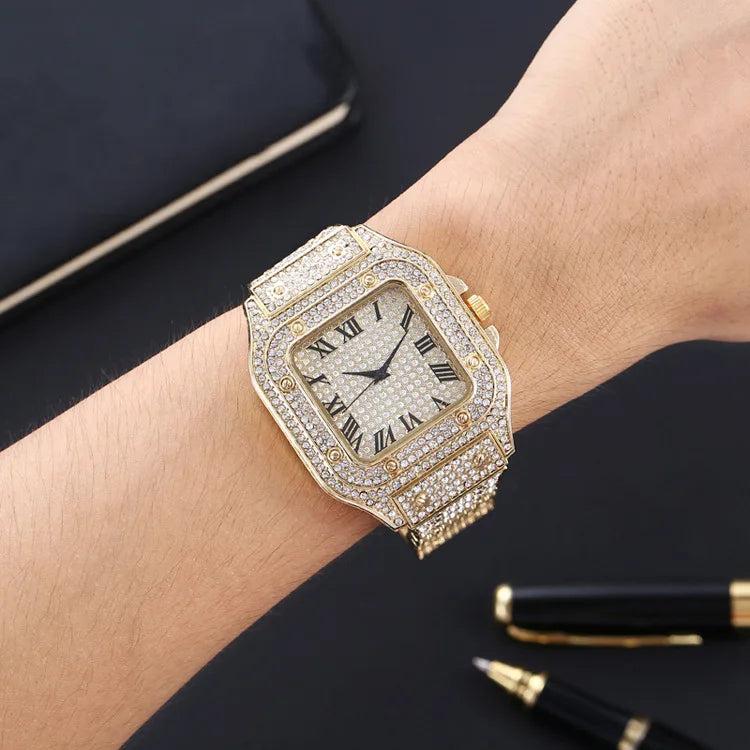 Luxury Moissanite Iced Out Watches