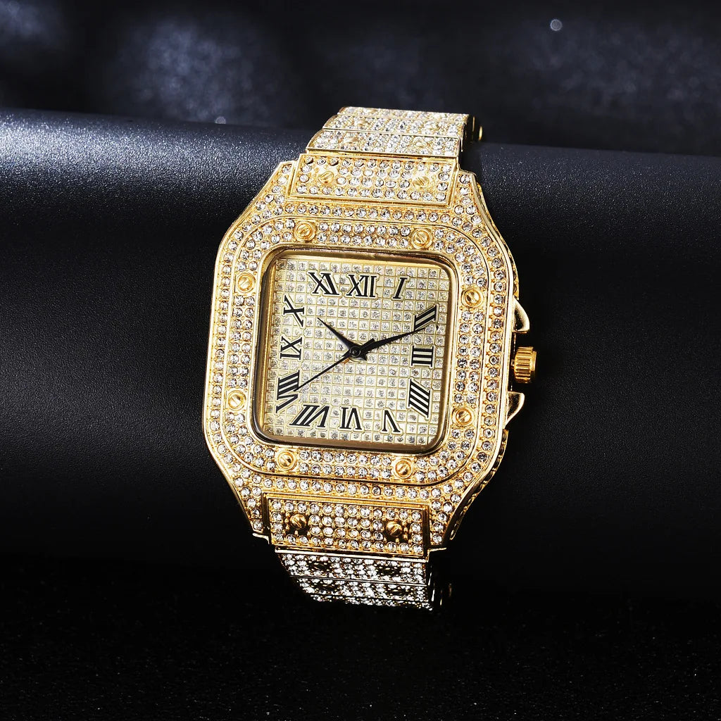 Luxury Moissanite Iced Out Watches